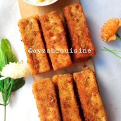 A picture of Tofu strips.