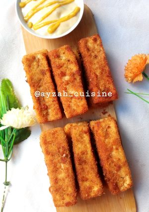 A picture of Tofu strips.