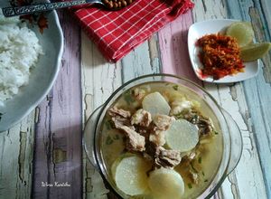 Foto resep Soto Bandung / Soto Daging Sapi & Lobak