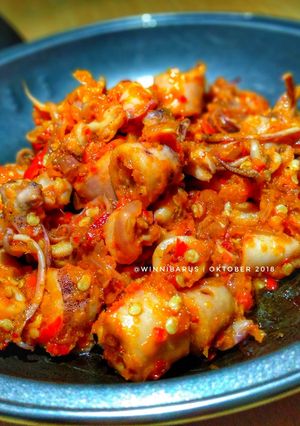 Foto resep Cumi Asin Sambal Bawang