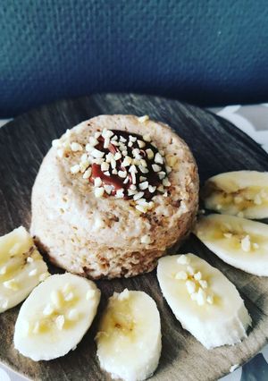 Une photo de Bowlcake amande noisette