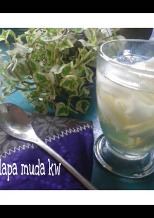 Foto resep Es kelapa muda kw