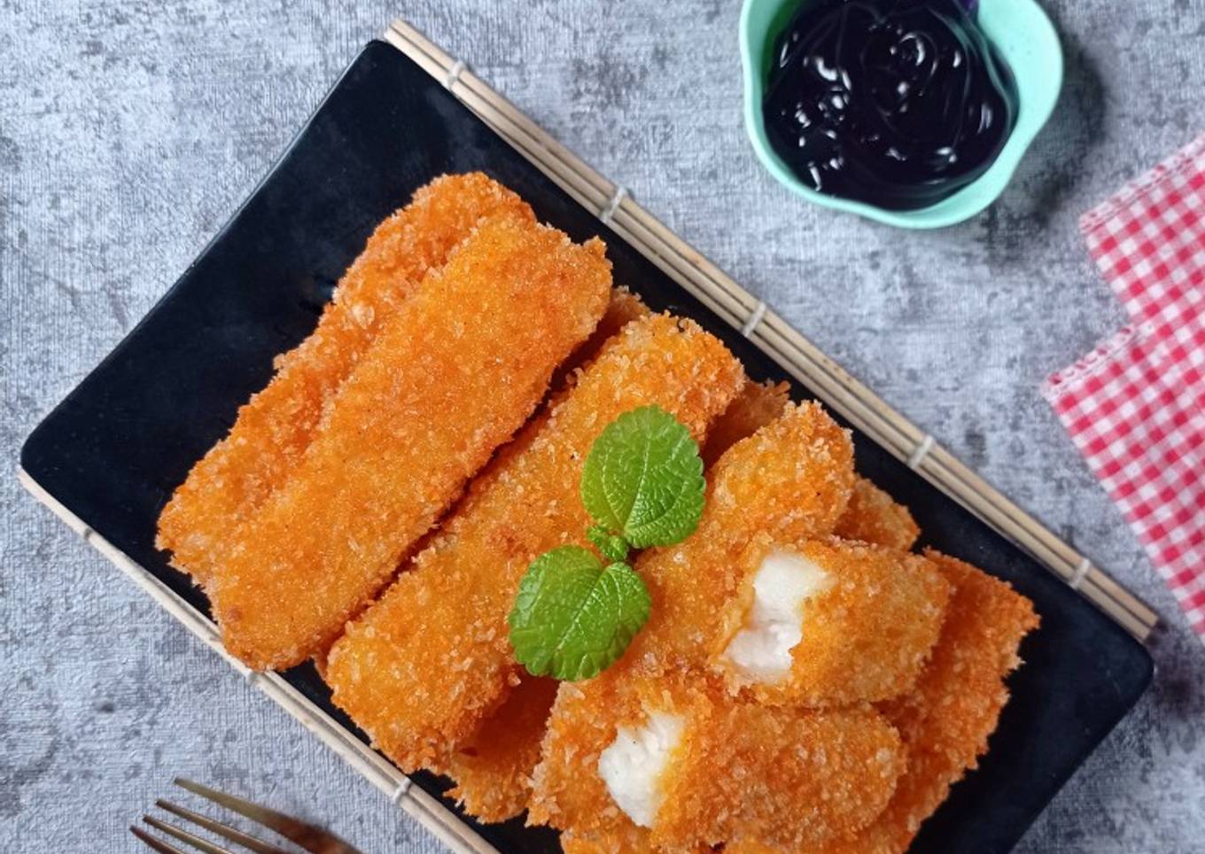 Keju susu goreng crispy