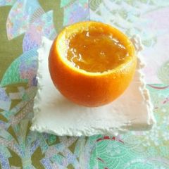 A picture of Whole Orange Jello.