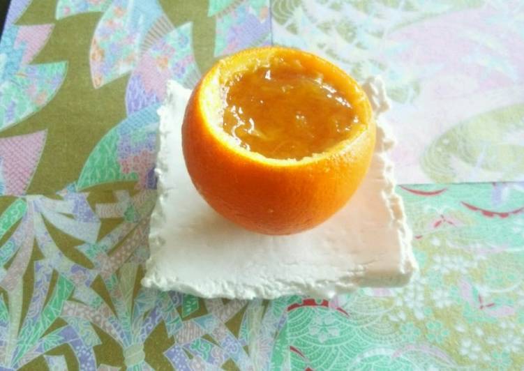 Recipe of Homemade Whole Orange Jello