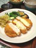 Cheese chicken katsu
