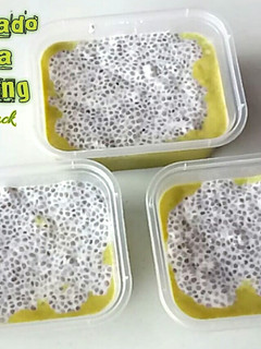 Foto resep Avocado Chia Pudding