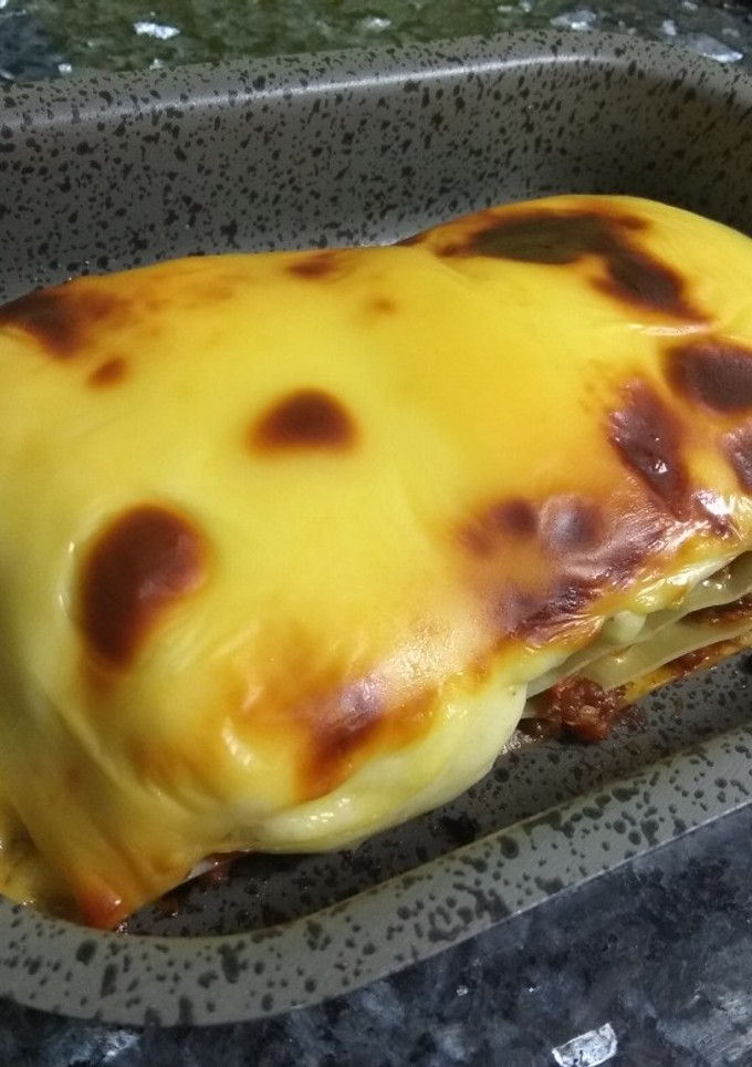 Una foto de Lasaña de carne