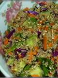 Ensalada de quinoa y vegetales