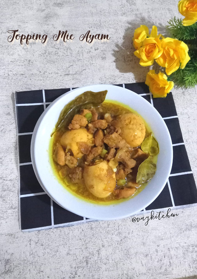 Foto resep Topping Mie Ayam