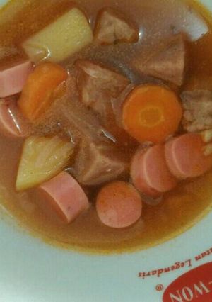 Foto resep Simply sop merah