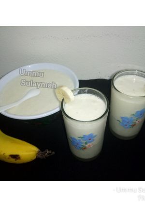 A picture of Banana & Coconut Milk Shake🍌.