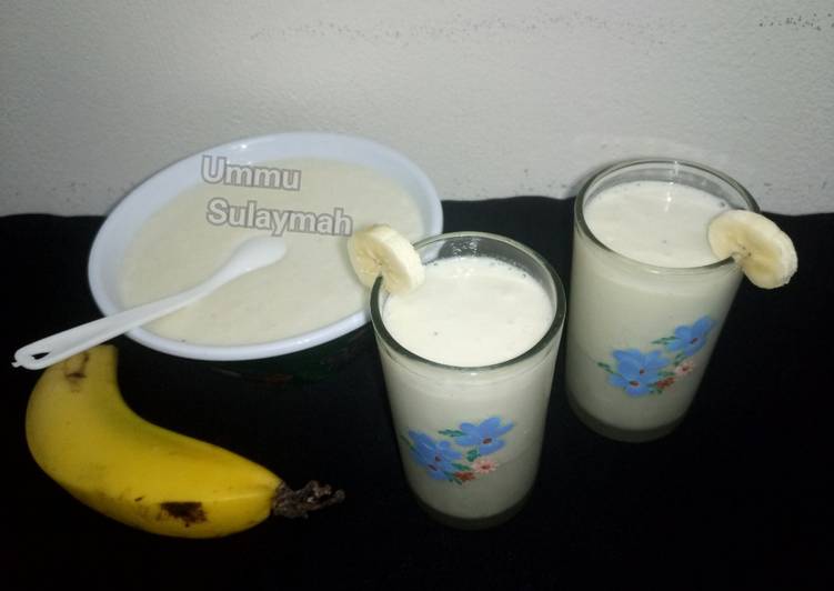 Simple Way to Make Ultimate Banana & Coconut Milk Shake🍌