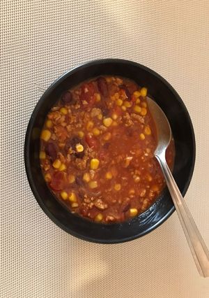 Chilis bab recept fotója
