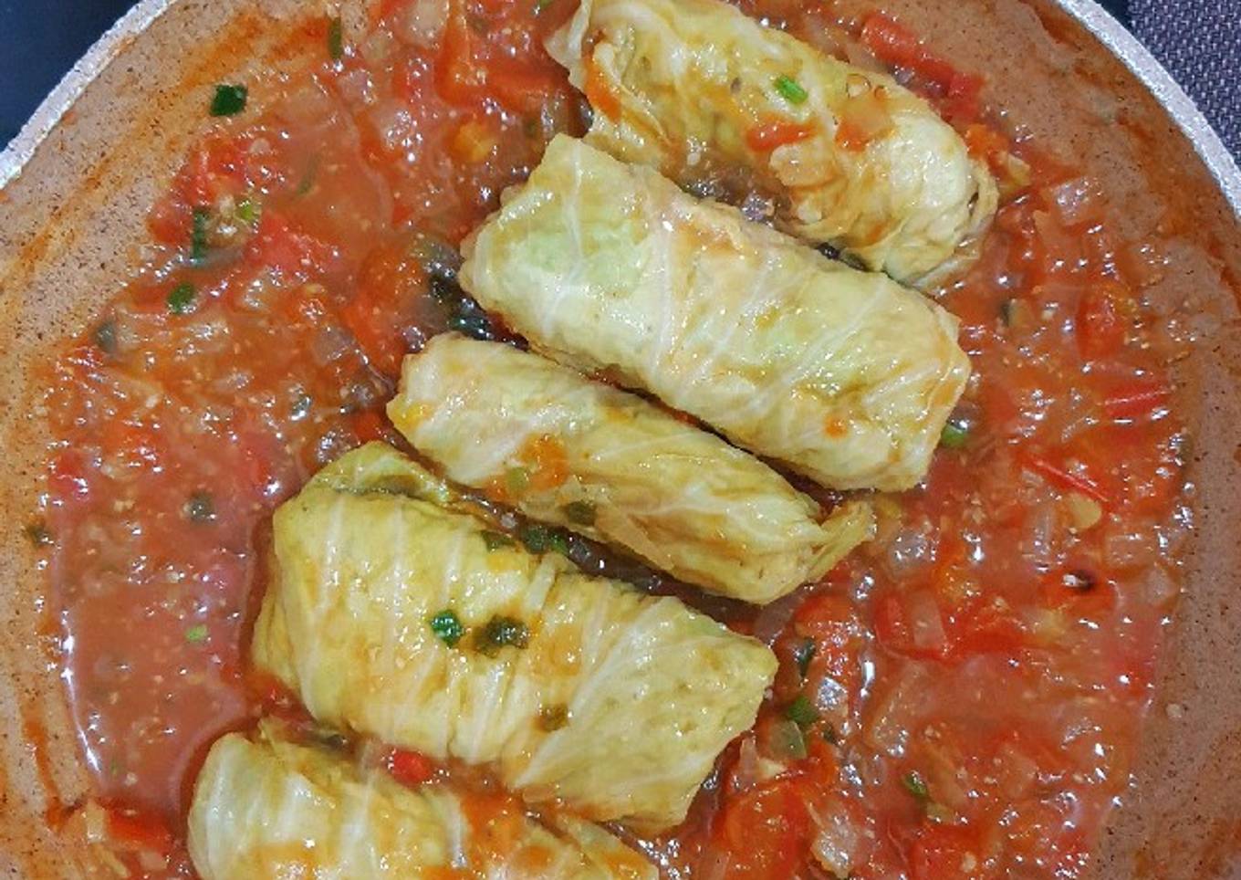 No-Flour Cabbage Roll (Kubis Rol)