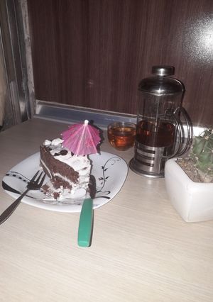 عکسی از دستور کیک بستنی