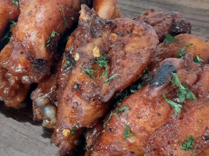 Resep Spicy Garlic Chicken Wings (Sayap Ayam bumbu Bawang Pedas) Istimewa