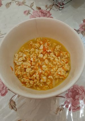 Foto resep Mpasi kuah Telur simple 11m+