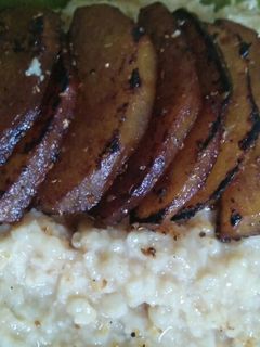 Foto resep Bubur Oatmeal Kentang Panggang Teflon