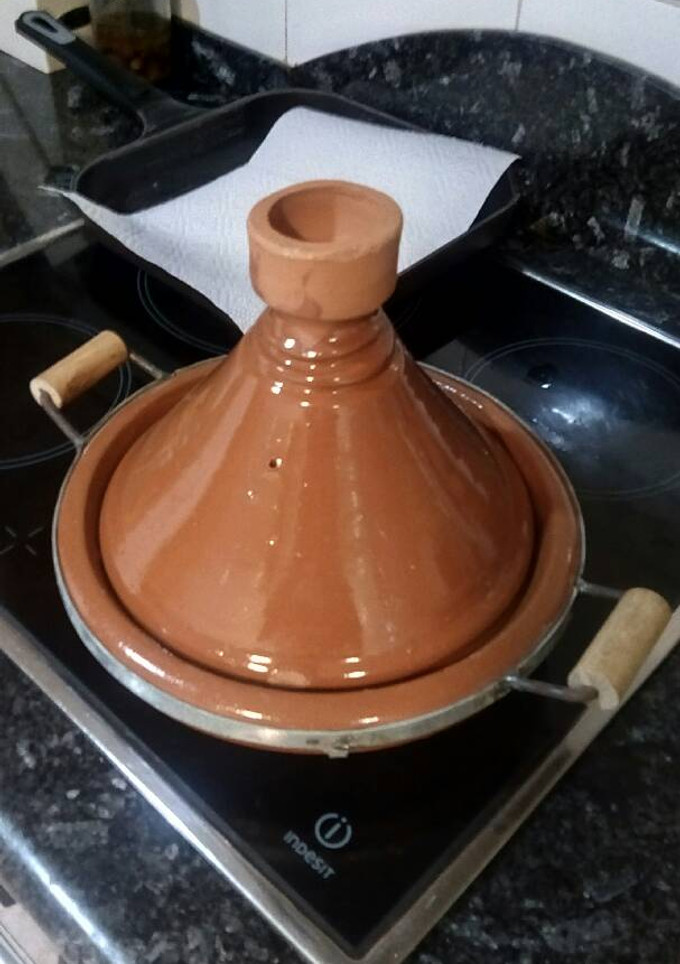 Una foto de Quinua a las dos calabazas y especias cocinado con tajín