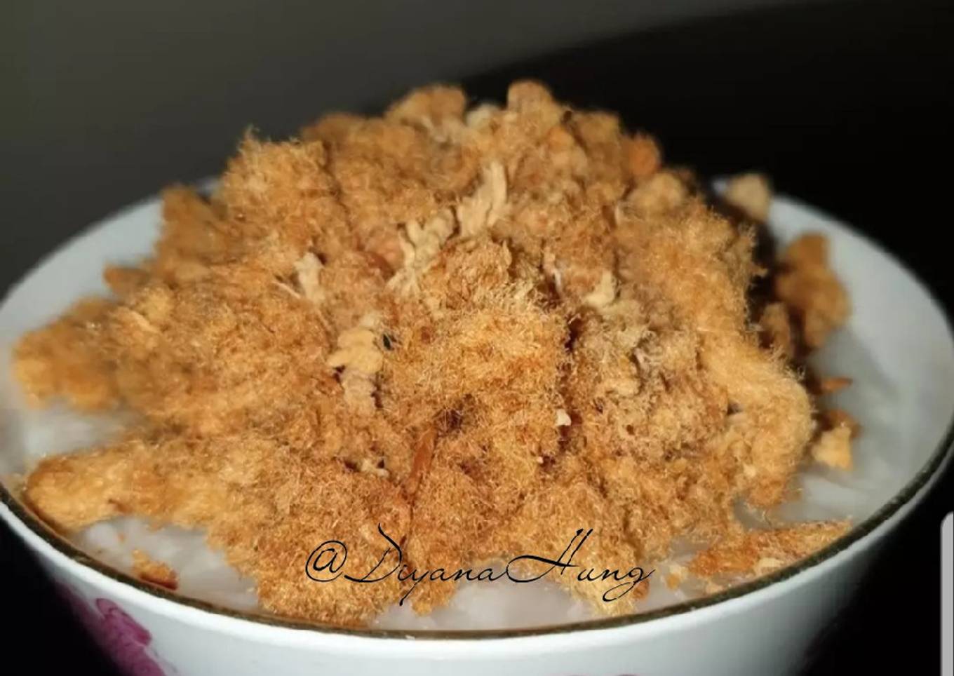 Bubur abon babi