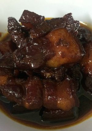 Hình của món Thịt kho Tàu.