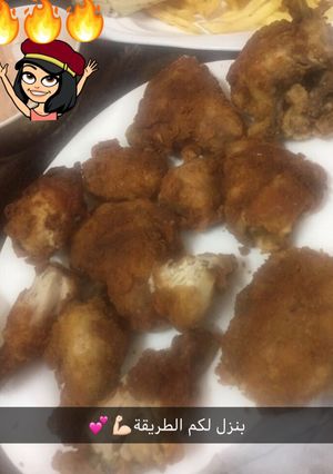 صورة لوصفة بروستد دجاج 🍗🍗