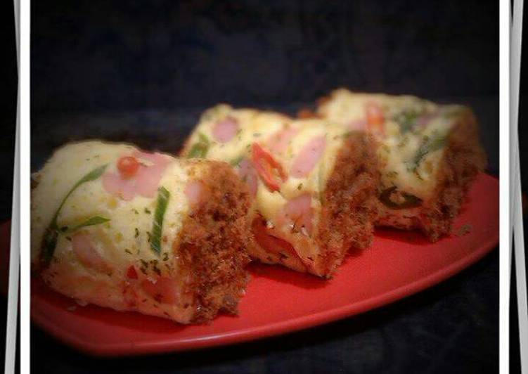 bolu gulung kukus abon (floss roll)