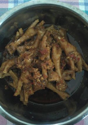 Foto resep Ceker pedas kecap