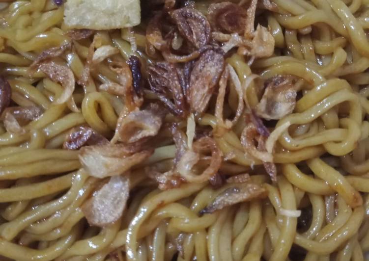 Resep Mie yamin rumahan Anti Gagal