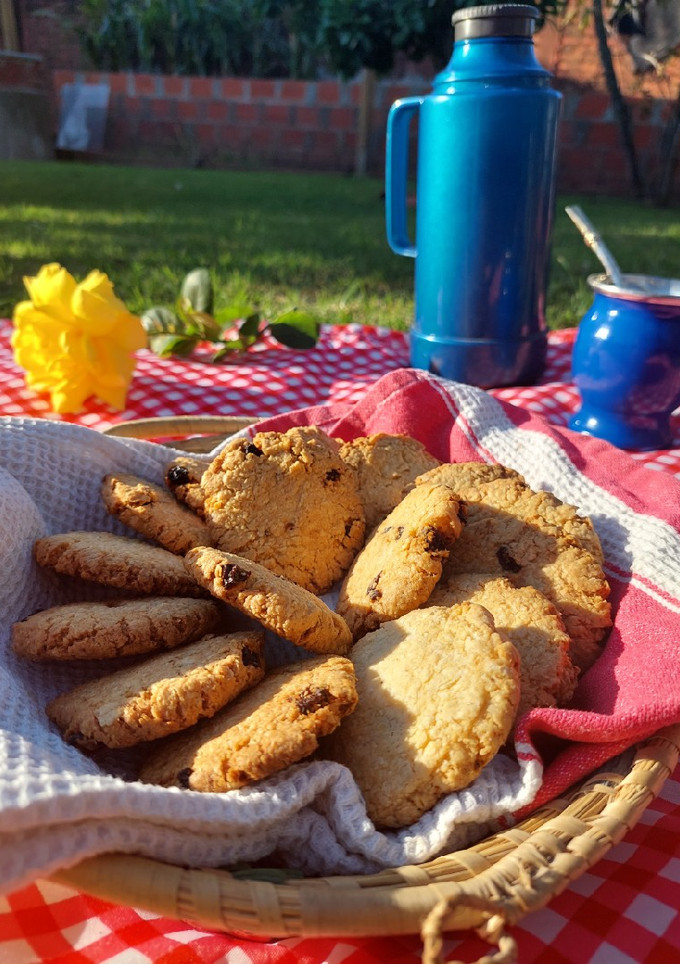 Una foto de Galletas de avena, coco y naranja. Super crocantes