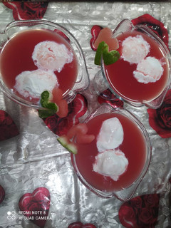 عکسی از دستور اسموتی هندوانه🍉🍨