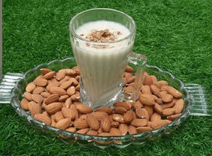 صورة لوصفة قهوة اللوز الحجازية