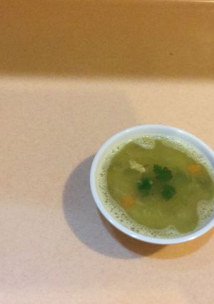 صورة لوصفة طريقة عمل شوربة العدس الاردنية