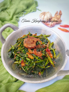 Foto resep Tumis kangkung lengkuas