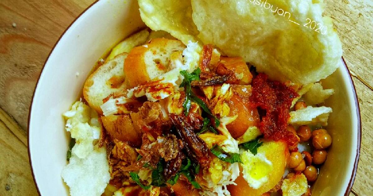 23 resep bubur ayam bandung enak dan sederhana ala rumahan Cookpad