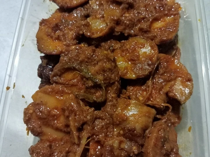 Langkah Gampang Membuat Resep Rendang Jengkol mix Daging Sapi yang Sempurna Anti Ribet, Mantap
