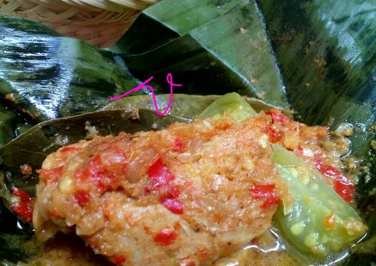 Pepes Ayam Bumbu Serai/Sereh