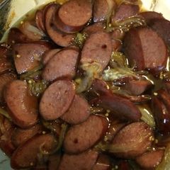 A picture of Sweet and Spicy Sausage.