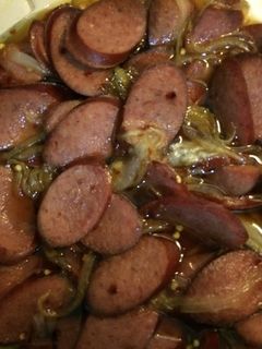 A picture of Sweet and Spicy Sausage.