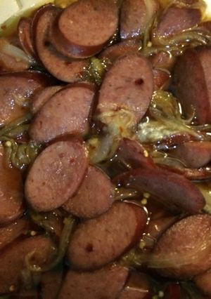 A picture of Sweet and Spicy Sausage.