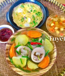 cơm trứng cà rốt