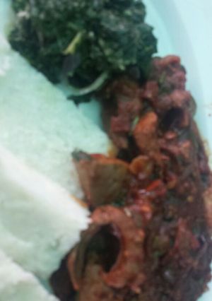 A picture of Wet fried liver.