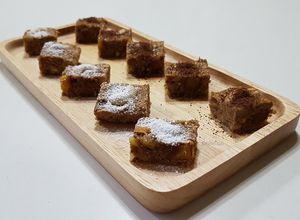 รูปของ Almond Banana Bars #ปาร์ตี้ของว่าง