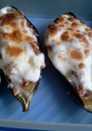 Foto principal de Berenjenas rellenas de carne picada