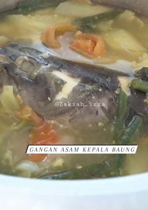 Foto resep Gangan Asam Kepala Baung (Sayur Asam khas Banjar)