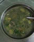 Canh cà tím thịt bò