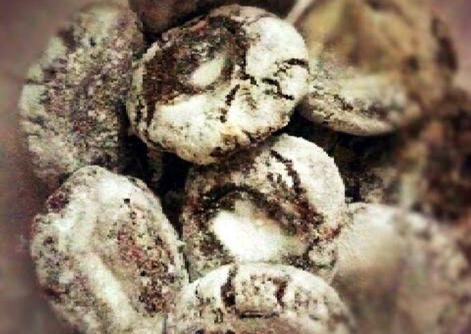 Steps to Prepare Mario Batali Chocolate Crinkles