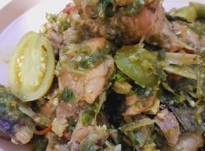 Foto resep Ayam balisu...(balado ijo surawung)