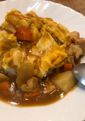 華麗舞裙咖哩雞飯 的食譜成品照片